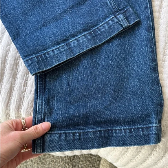 Abercrombie The 90’s Relaxed Jean High Rise - Curve Love - Extra Long - Picture 3 of 6